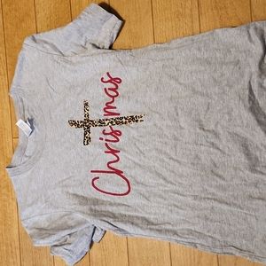 Womens Christmas tshirt